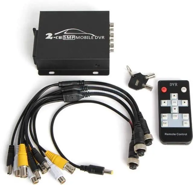 Main image of New Mini AHD DVR Recorder HD (5MP) 1944P Support SD Card 128GB Real time 2Ch CCTV DVR Board Video Compression Motion Detection