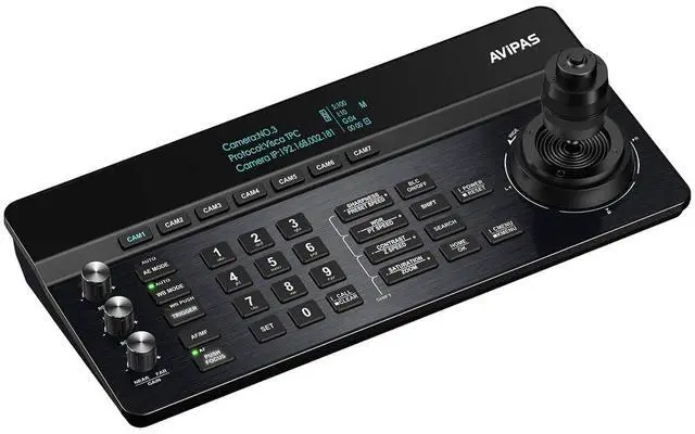 Main image of AVIPAS AV-3207 4D Serial & IP Joystick Controller