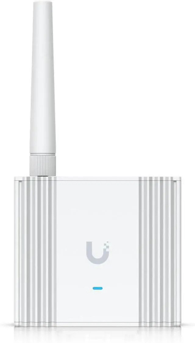 Alt view image 2 of 7 - Ubiquiti UP-SUPERLINK wireless bridge, Wi-Fi 6, dual-band, PoE powered, for UniFi Protect sensors, 100 Mbps Ethernet, white