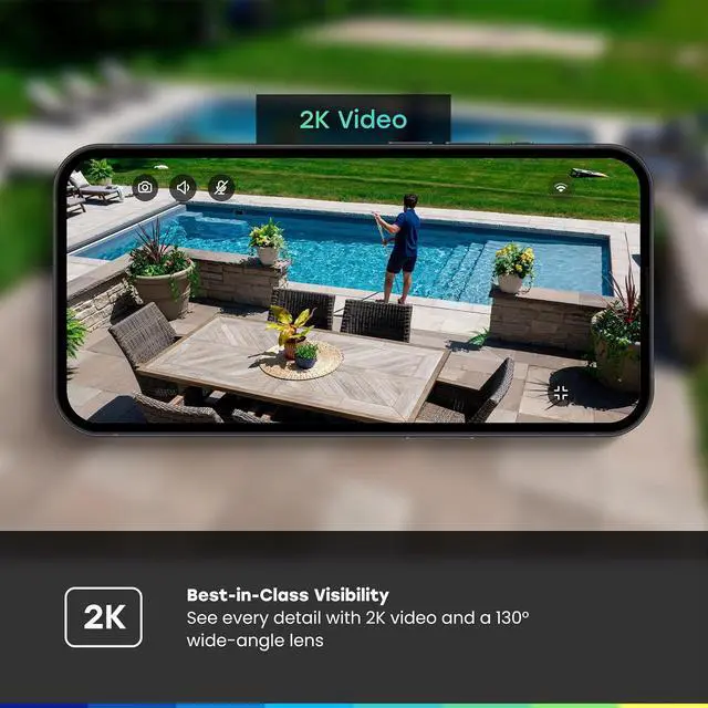 Alt view image 4 of 7 - Chamberlain myQ Outdoor Battery Camera