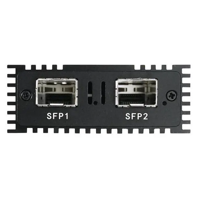 Alt view image 3 of 7 - USB 4.0 Type-C 10G to Dual Fiber SFP+ Port Network Adapter