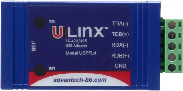 Main image of Advantech BB-USPTL4, USB to RS-422/485 Adapter