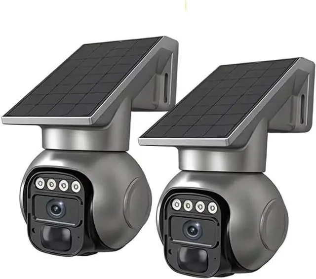 Main image of 4G LTE Solar Security Camera,3MP Wireless Outdoor Camera No WiFi Needed,360° PTZ Auto Tracking,0.2S Motion Detection Alerts,Night Vision,Two-Way Audio,Built-in SIM Card,App Remote Access