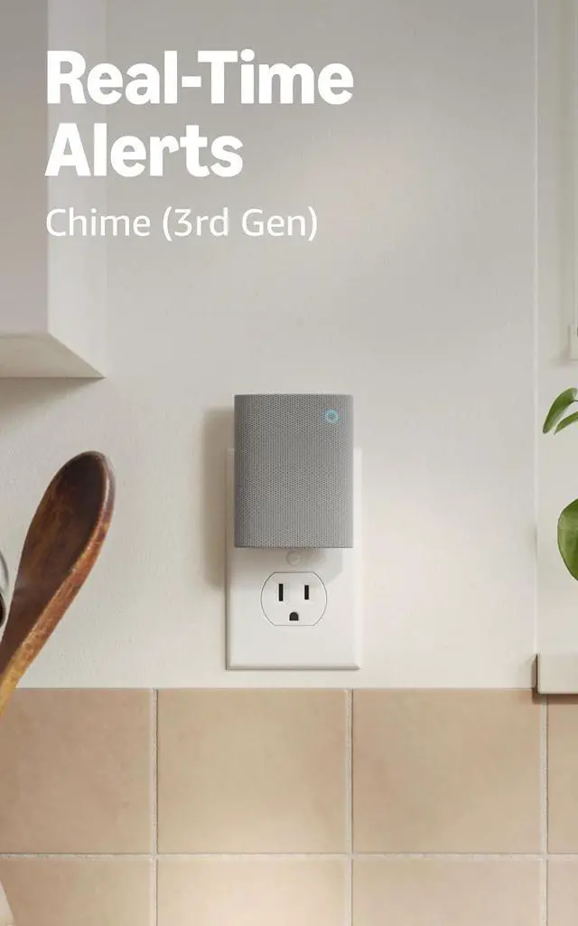 Alt view image 5 of 5 - Ring Spotlight Cam, Battery (newest model), White with Chime (3rd Gen)