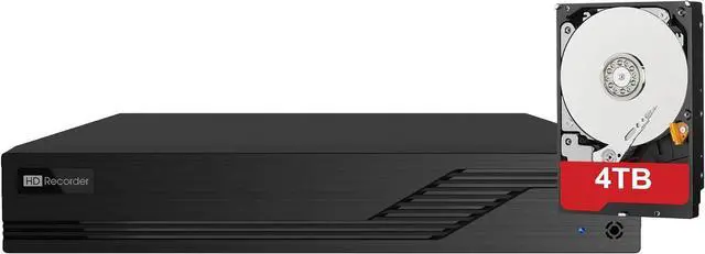 Main image of 16 Channel DVR, 5MP, 1xSATA, 16CH Multiformat Analog + 8CH IP Video Input, NDAA Compliant, Mobile Surveillance (DVR-16CH3-5QA1-4TB)