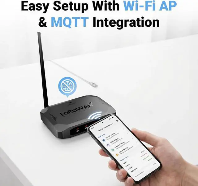 Alt view image 6 of 7 - Private LoRaWAN Gateway (US 915MHz)