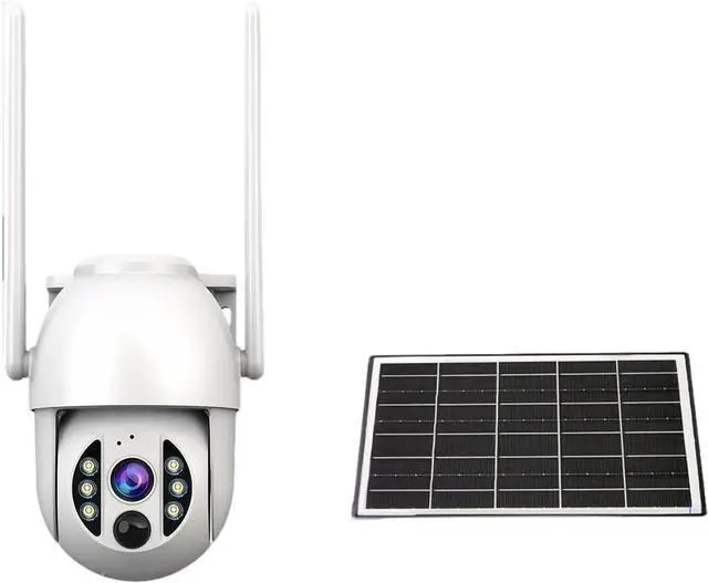 Main image of JOOAN Solar-Powered 3MP IPX6 PTZ Security Camera, Wire-Free Outdoor Home Surveillance with Pan-Tilt Zoom