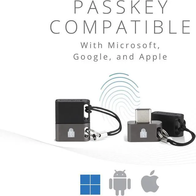 Alt view image 6 of 7 - VeriMark Guard 2.1 USB-C Fingerprint Security Key