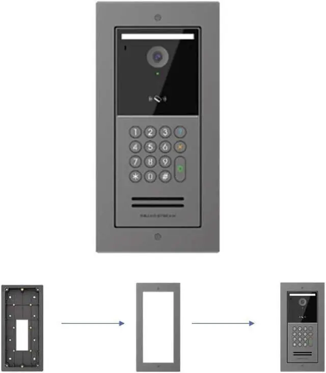 Alt view image 2 of 2 - Grandstream GDS3725 and GDS3726 Wall Mount Box (Not compatible with GDS3727 or GDS370x/GDS371x)