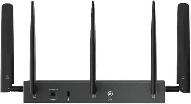 Alt view image 6 of 6 - Omada 4G+ Cat6 AX3000 Wi-Fi 6 Gigabit VPN Gateway with 4-Port PoE+(ER706WP-4G)