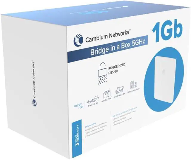 Alt view image 2 of 2 - Cambium Networks ePMP Bridge in a Box Force 4518