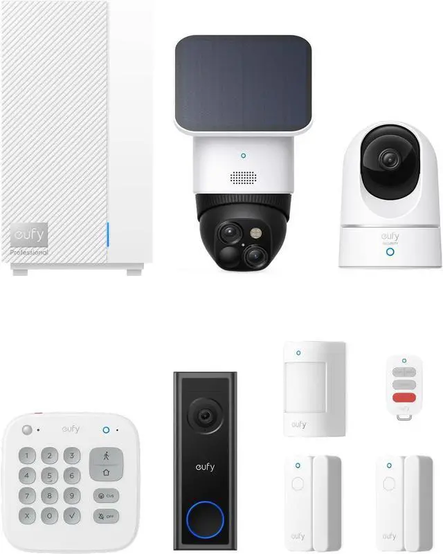 Main image of eufy ExpertSecure System E10, Home Security Center, 4G Connectivity and Battery Backup, Flexible Contract, Advanced Local AI, Compatible with eufy Security Products