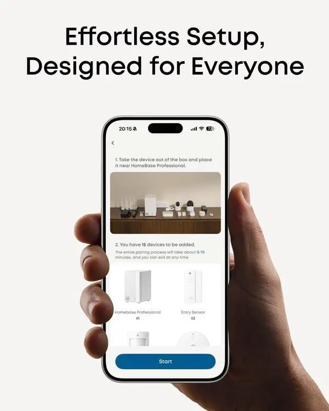 Alt view image 7 of 7 - eufy ExpertSecure System E10, Home Security Center, 4G Connectivity and Battery Backup, Flexible Contract, Advanced Local AI, Compatible with eufy Security Products