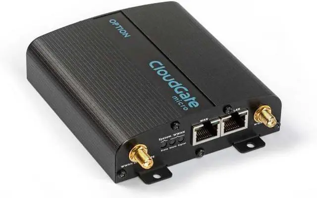Main image of Option CloudGate Micro CAT4 LTE Modem Gateway - AC Power Supply - 2 Antennas - CM0125-12164