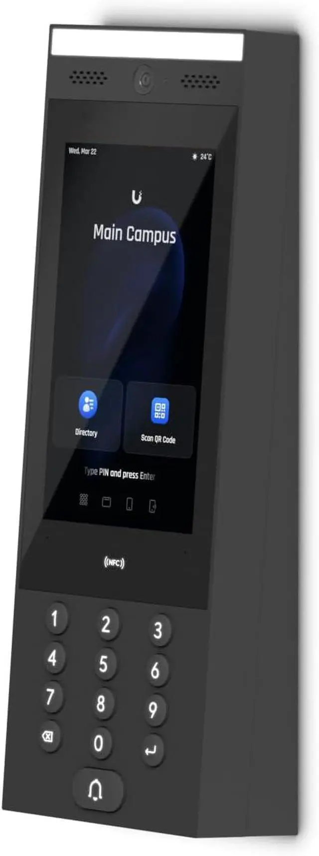 Alt view image 2 of 4 - Ubiquiti Access Intercom Surface Angle Mount Accessory 5°