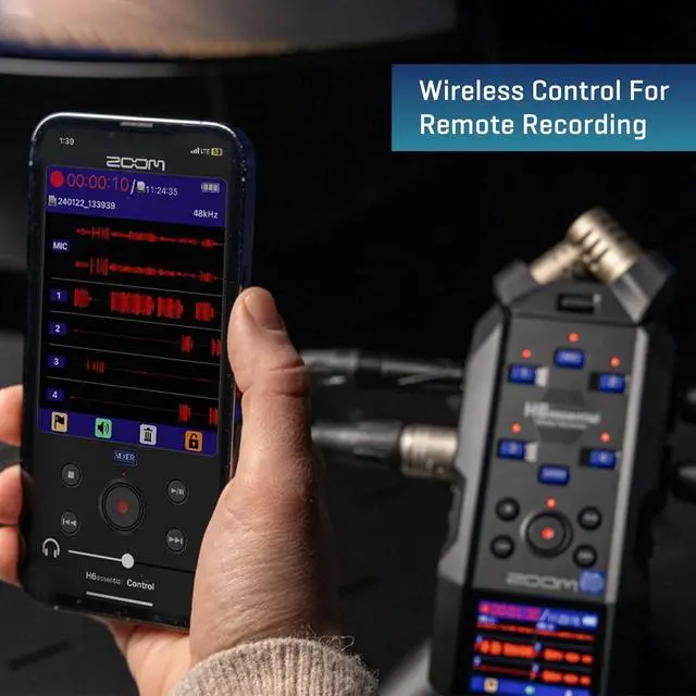 Alt view image 7 of 7 - Zoom BTA-1 Bluetooth Adapter with Expo Gear Weather-Resistant Hard-Shell Case