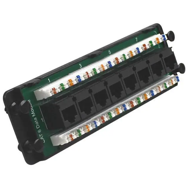 Alt view image 3 of 3 - 3020-N 14 in. Structured Wiring Enclosure Combo Kit with Three Modules