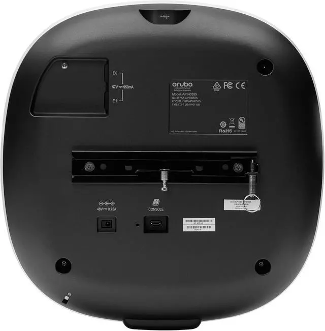 Alt view image 2 of 2 - Hewlett-Packard Aruba AP-555 802.11ax 5.95 Gbit/s Wireless Access Point - 2.40 GHz, 5 GHz - MIMO Technology - Beamf