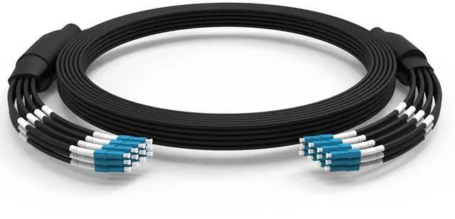 Main image of E-link 50M 12 Core LC-LC Outdoor Armored Single Mode Fiber Patch Cable