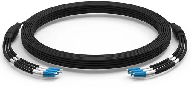 Main image of E-link 50M 6 Core LC LC Outdoor Armored Single Mode Fiber Patch Cable