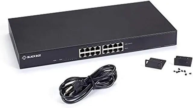 Main image of GIGABIT ETHERNET Injector POE+ - 10/100/1000BASE-T RJ-45, 802.3AT, 8-Port, TAA,