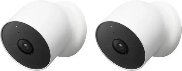 Alt view image 4 of 6 - Nest Indoor/Outdoor Wireless Smart Security Camera (Battery) - Bulk Packaging - Pack of 2