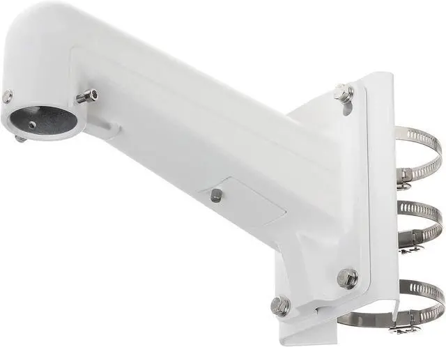 Main image of DS-1602ZJ-pole 67-127mm Wall Mounting Aluminum Bracket for Security PTZ Camera CCTV Surveillance System White