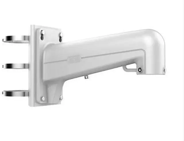 Alt view image 3 of 6 - DS-1602ZJ-pole 67-127mm Wall Mounting Aluminum Bracket for Security PTZ Camera CCTV Surveillance System White