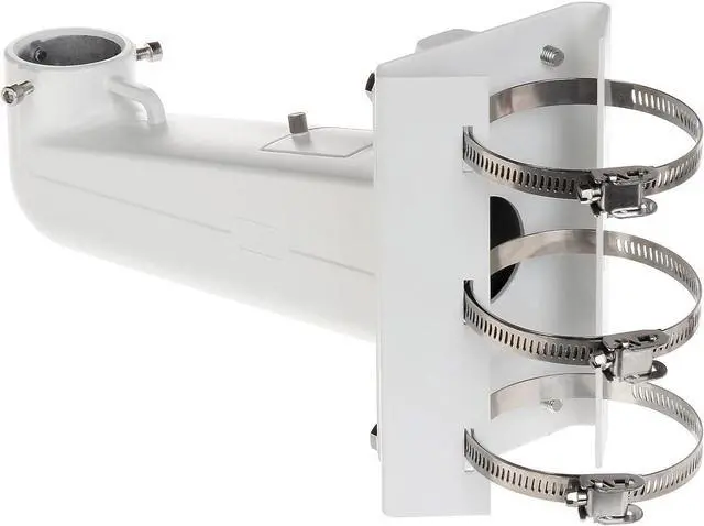 Alt view image 6 of 6 - DS-1602ZJ-pole 67-127mm Wall Mounting Aluminum Bracket for Security PTZ Camera CCTV Surveillance System White