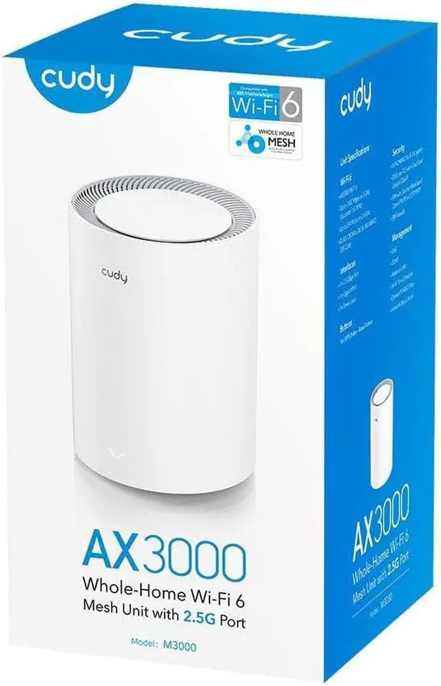 Alt view image 5 of 7 - Cudy NT M3000(1-Pack) AX3000