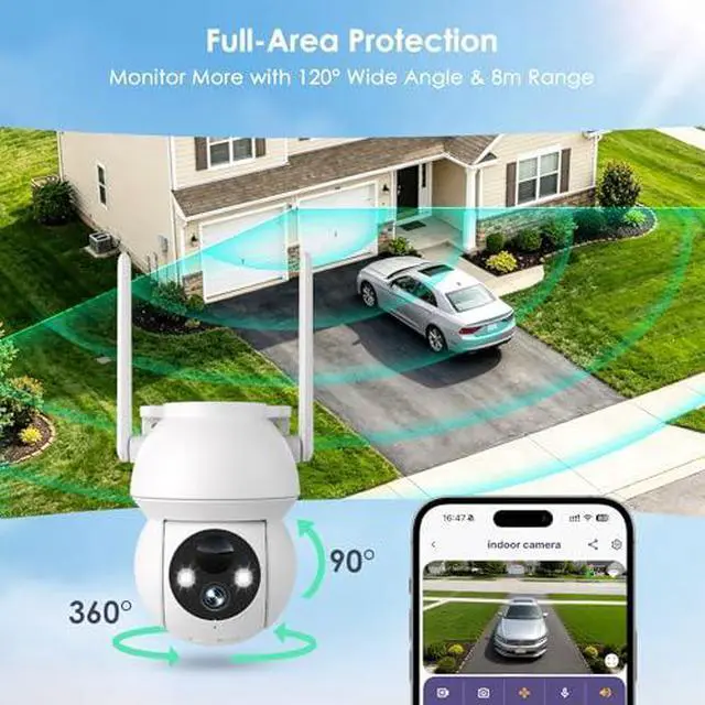 Alt view image 6 of 7 - YOTON Indoor & Outdoor Security Kit