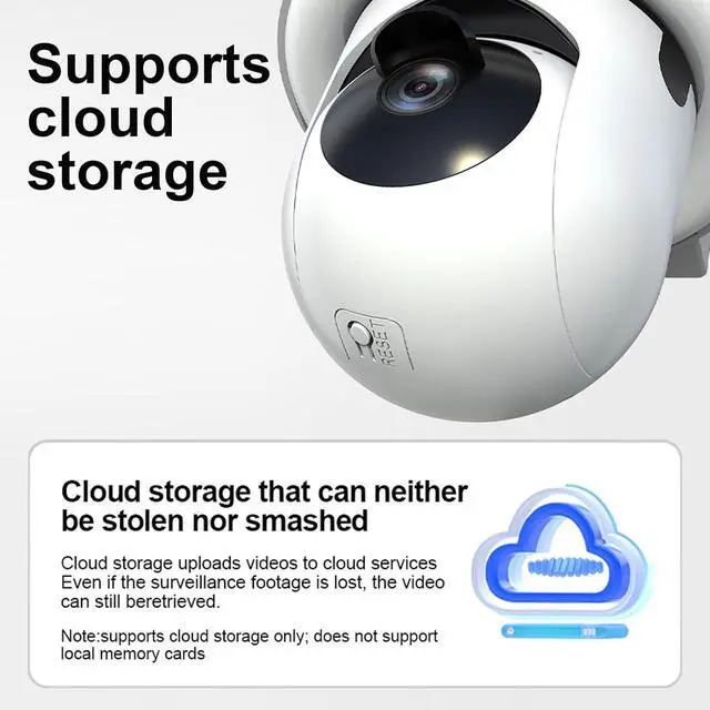 Alt view image 3 of 7 - 3Pcs Light Bulb Camera 1080P Full-Color Night Vision, Motion Detection & Alarm Notifications Two-Way Audio, Alexa Compatibility & Cloud Storage Support Porch Lighting