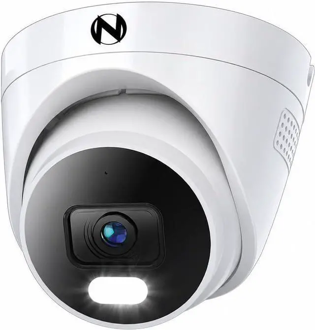 Main image of Night Owl 4K+ (12MP) Wired IP Metal Dome Security Camera with 2-Way Audio, Indoor/Outdoor Add-On Camera for Compatible NVR Systems