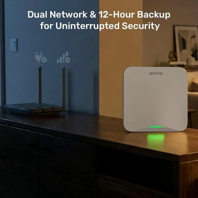 Alt view image 6 of 7 - ANNKE 9-Piece All-in-One Wireless Alarm System, Home & Business Security System with 24/7 Monitoring, Flexible DIY Wireless Security, Simple Setup, Mobile App Control, No Monthly Fee
