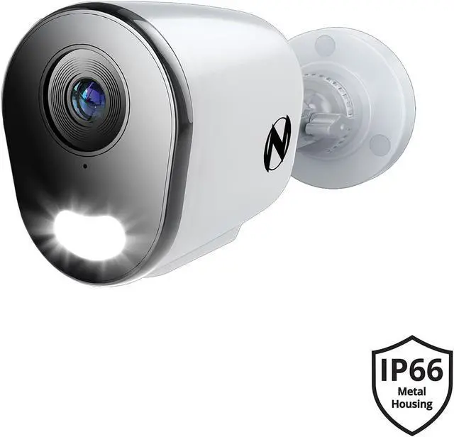 Alt view image 5 of 5 - Night Owl 4K (8MP) Wired IP Metal Bullet Security Camera with 2-Way Audio, Indoor/Outdoor Add-On Camera for Compatible NVR Systems