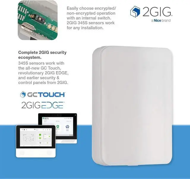 Alt view image 5 of 5 - 2GIG 2GIG-PIR100-345 Passive Infrared Motion Detector, 345MHz