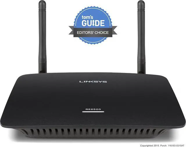 Alt view image 2 of 5 - Linksys AC1200 MAX Wi-Fi Range Extender (RE6500-FFP)