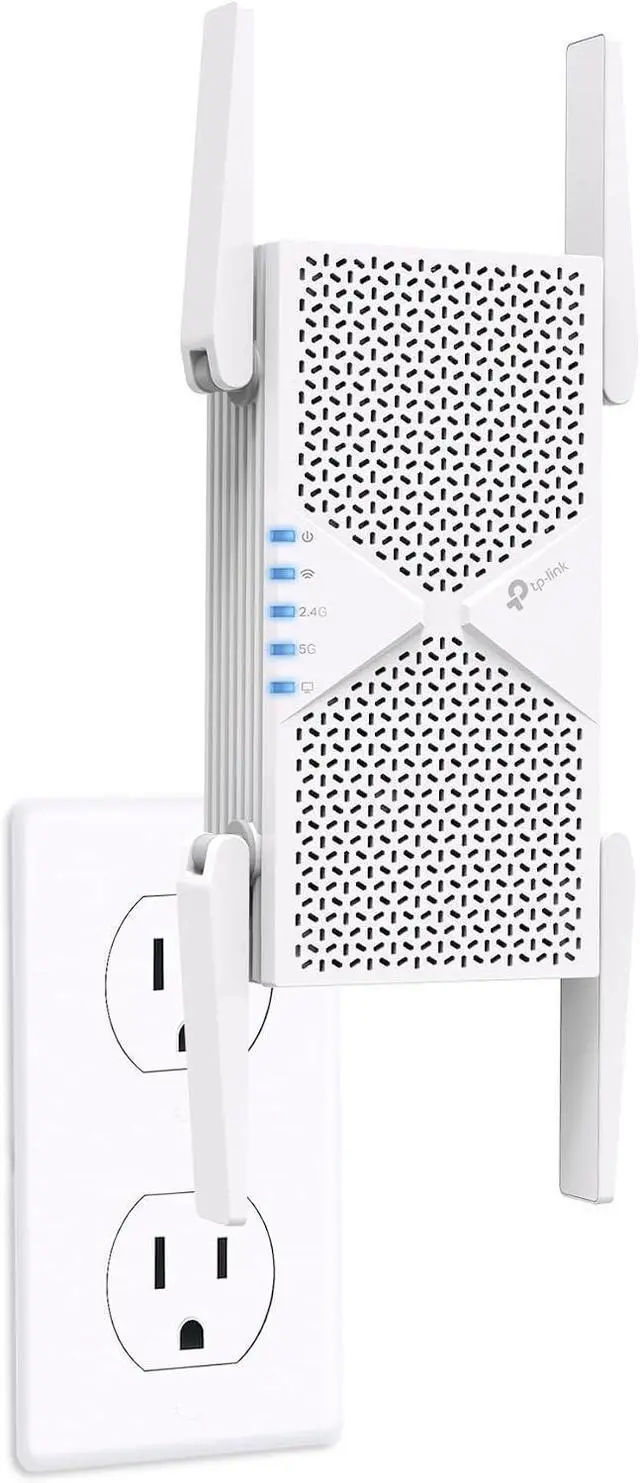 Main image of TP-Link - BE6500 Wi-Fi 7 Range Extender -RE405BE White