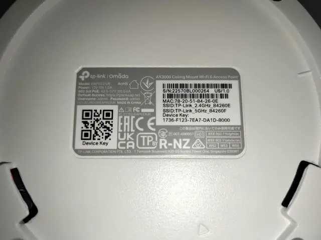 Alt view image 5 of 5 - TP-Link Omada Wireless Access Point