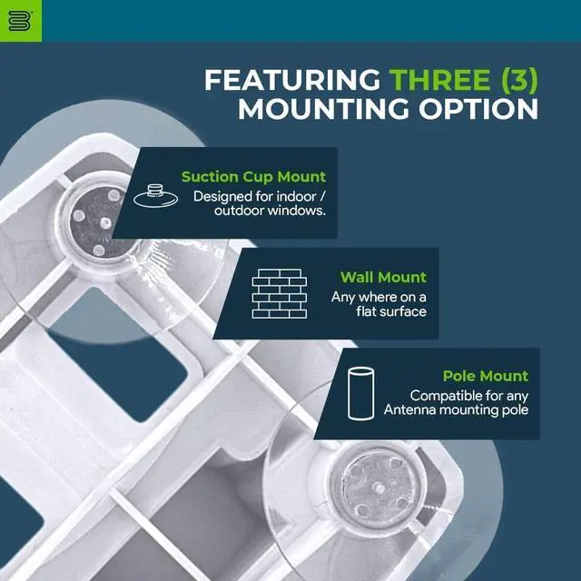Alt view image 6 of 7 - Bolton Technical Beacon 5G Directional Panel Antenna 7 dBi External Antenna for 5G Routers & Home Internet Systems Including T-Mobile