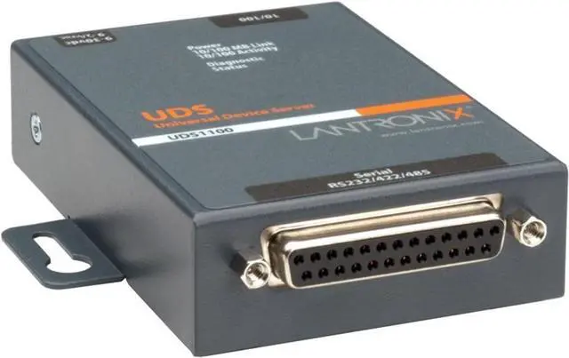 Alt view image 2 of 5 - Lantronix UDS1100 Device Server with PoE