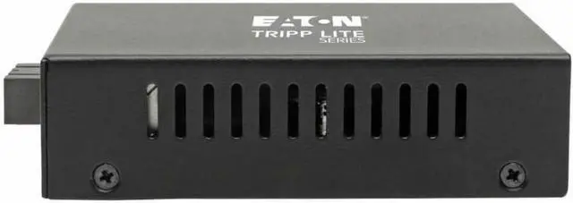 Alt view image 4 of 5 - Tripp Lite Network Copper RJ45 Ethernet to Fiber SC Duplex Multimode Cable Extender Converter, 850nm Wavelength, Power Over Ethernet, Gigabit, Extend 1800 Ft / 550 M, 2-Year Warranty (N785-P01-SC-MM1)