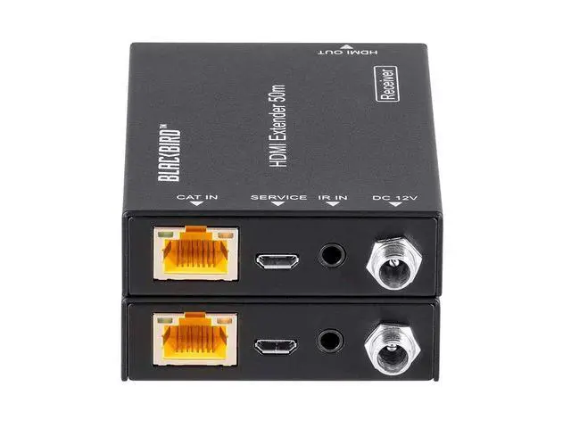 Alt view image 3 of 6 - Monoprice Blackbird 4K HDMI Extender, 50m - 4K HDMI Extension to 164 Feet, HDMI 2.0, HDCP 2.2, 18Gbps