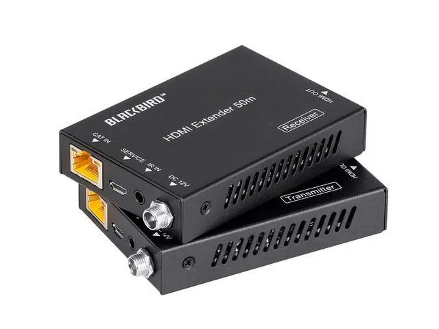 Alt view image 5 of 6 - Monoprice Blackbird 4K HDMI Extender, 50m - 4K HDMI Extension to 164 Feet, HDMI 2.0, HDCP 2.2, 18Gbps