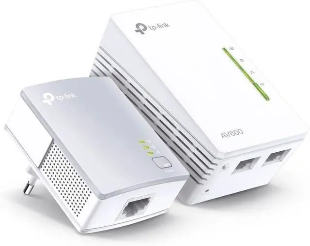 Main image of TP-Link Powerline WiFi Extender - Powerline Adapter with WiFi, WiFi Booster, Plug & Play, Power Saving, Ethernet Over Power, Expand Both Wired and WiFi Connections, AV600 (TL-WPA4220 KIT)