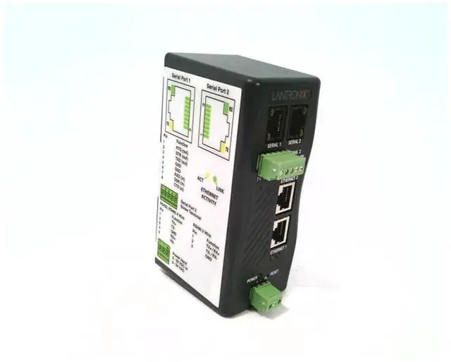 Alt view image 4 of 6 - Lantronix XPort/xDirect Embedded Device Server - Compact Serial-to-Ethernet Device Server with 10/100 Ethernet, Full TCP/IP Stack and 256-bit AES; xDirect adds PoE and a Web Server - XSDR22000-01