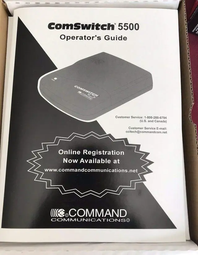 Alt view image 3 of 4 - ComSwitch 5500 DSL Compatible Connect 3 Devices