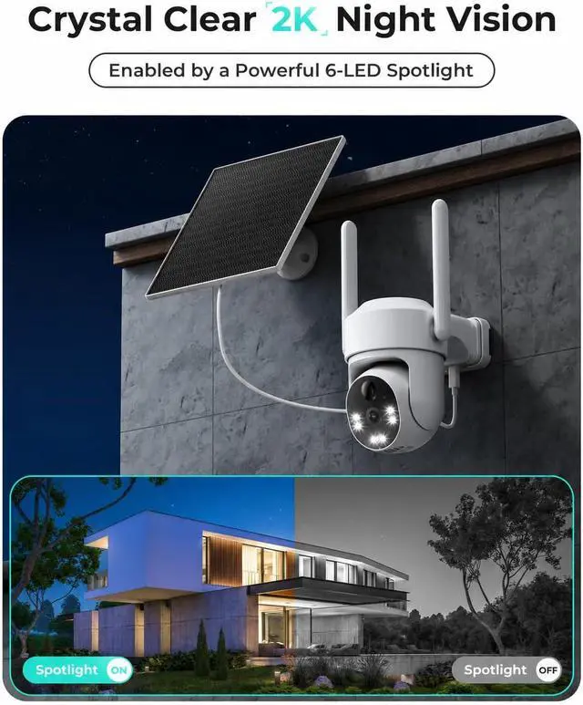 Alt view image 5 of 7 - LIWAN Cellular Security Camera Outdoor, No WiFi Security Camera, 2 Pack
