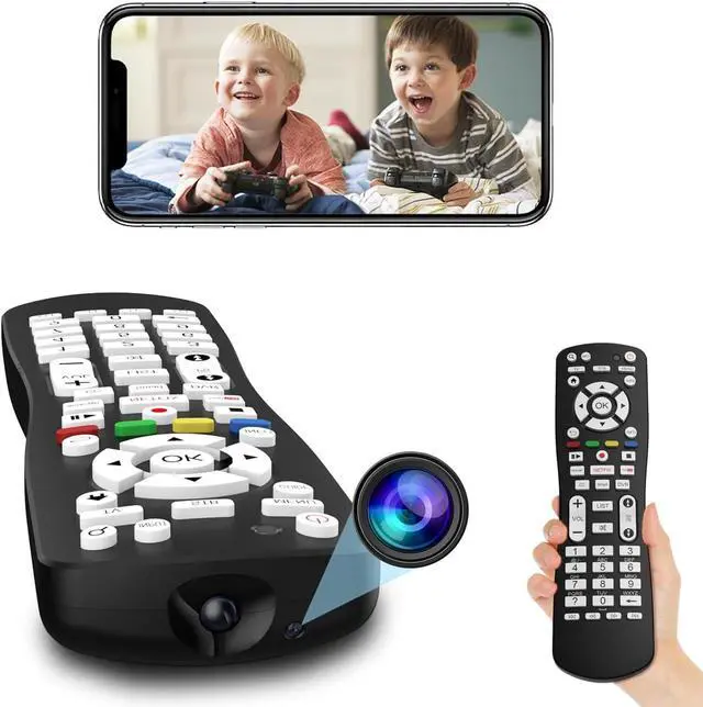 Main image of TV Remote Camera 2 in 1 Use WiFi HD 1080P Hidden Camera TV Remote Spy Camera with Video and Motion Detection for Indoor Home Security Camera Wireless Nanny Cam