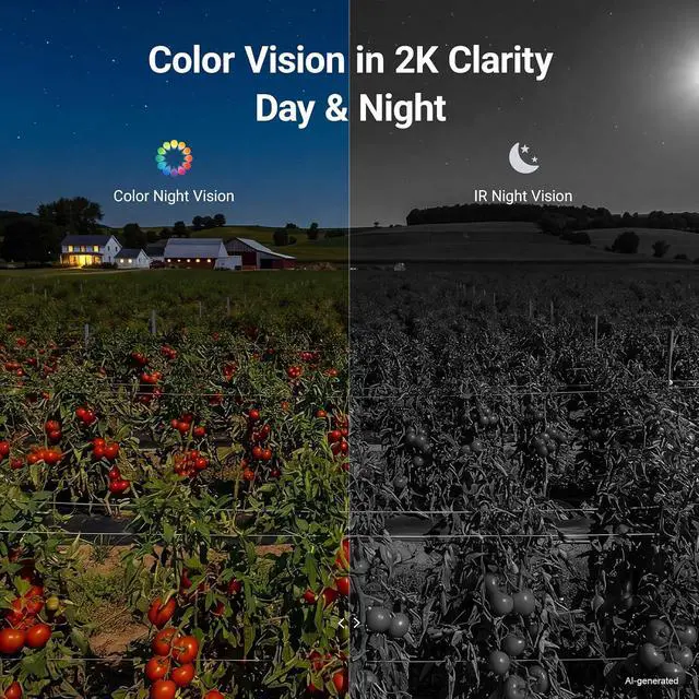 Alt view image 6 of 7 - SEHMUA 4G LTE Cellular 24/7 Recording Security Camera Wireless Outdoor, Off Grid Security Cam No Wi-Fi, 2K Color Night Vision, 360° View, PIR Motion Sensor, Two-Way Talk, Built-in eSIM Card